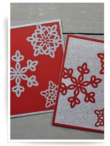 Shimmer Snowflake Frame Layer B - Motif (400x510), Png Download