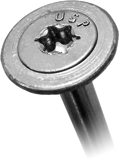 Washer Head Exterior Structural Wood Screw - Black Washer Head Wood Screws (600x600), Png Download