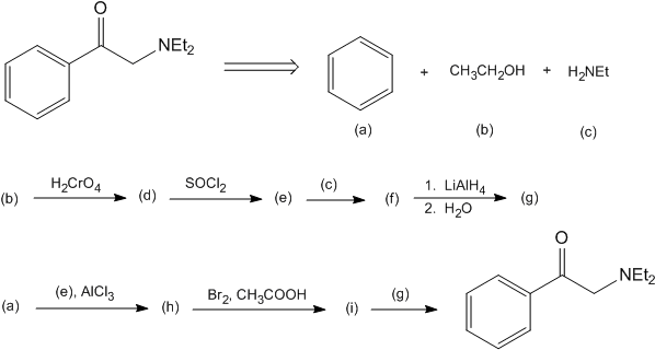 Work Out The Details Of The Above Retrosynthesis On (604x325), Png Download