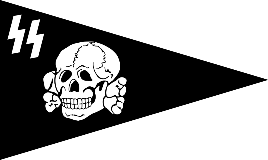 Ss Skulls Png Clipart Totenkopf Waffen-ss Schutzstaffel - Pepe Totenkopf (900x537), Png Download