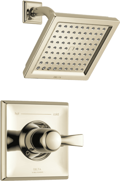 Delta - Delta T14251 Dryden Monitor 14 Series Shower Trim, (600x600), Png Download