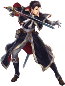 Reinhardt Thunders Sword Btlface - Fire Emblem Heroes Reinhardt (340x388), Png Download