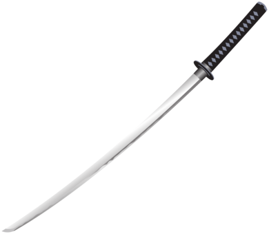 The Katana Japanese Sword Japanese Sword - Boker Purple Dragon (390x340), Png Download