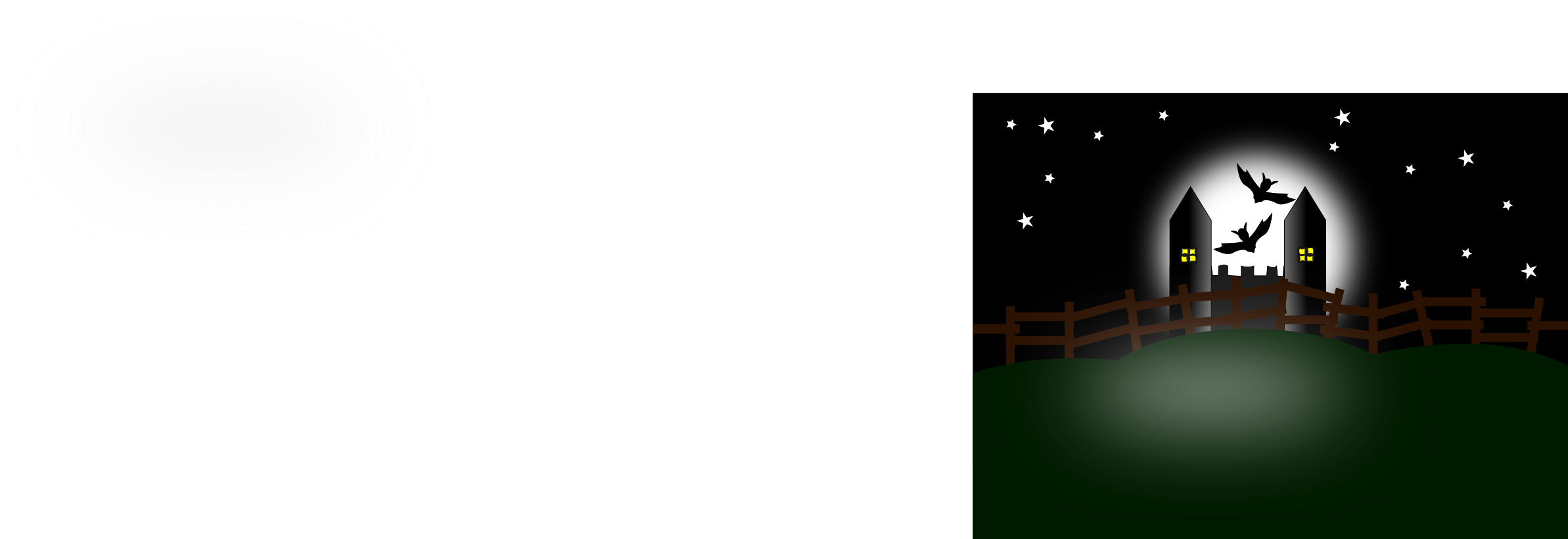 This Free Icons Png Design Of Spooky Castle (2400x820), Png Download