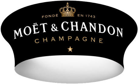 For High-quality Circle Hanging Banner Call On - Moet Et Chandon (600x655), Png Download