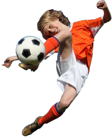 Young Football Player Png (389x476), Png Download