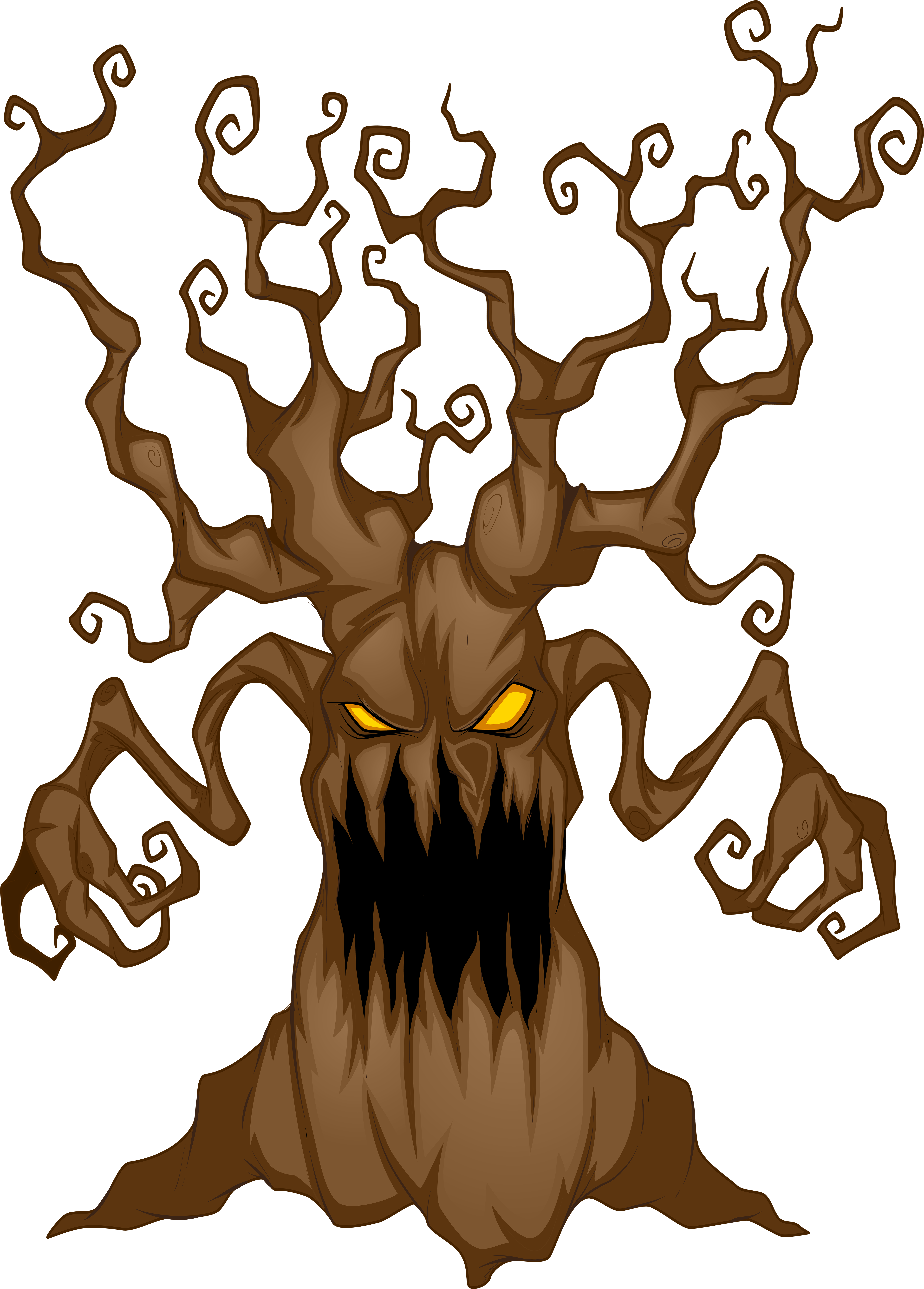 Halloween Tree Clipart At Getdrawings - Scary Background Clip Art (5781x8000), Png Download