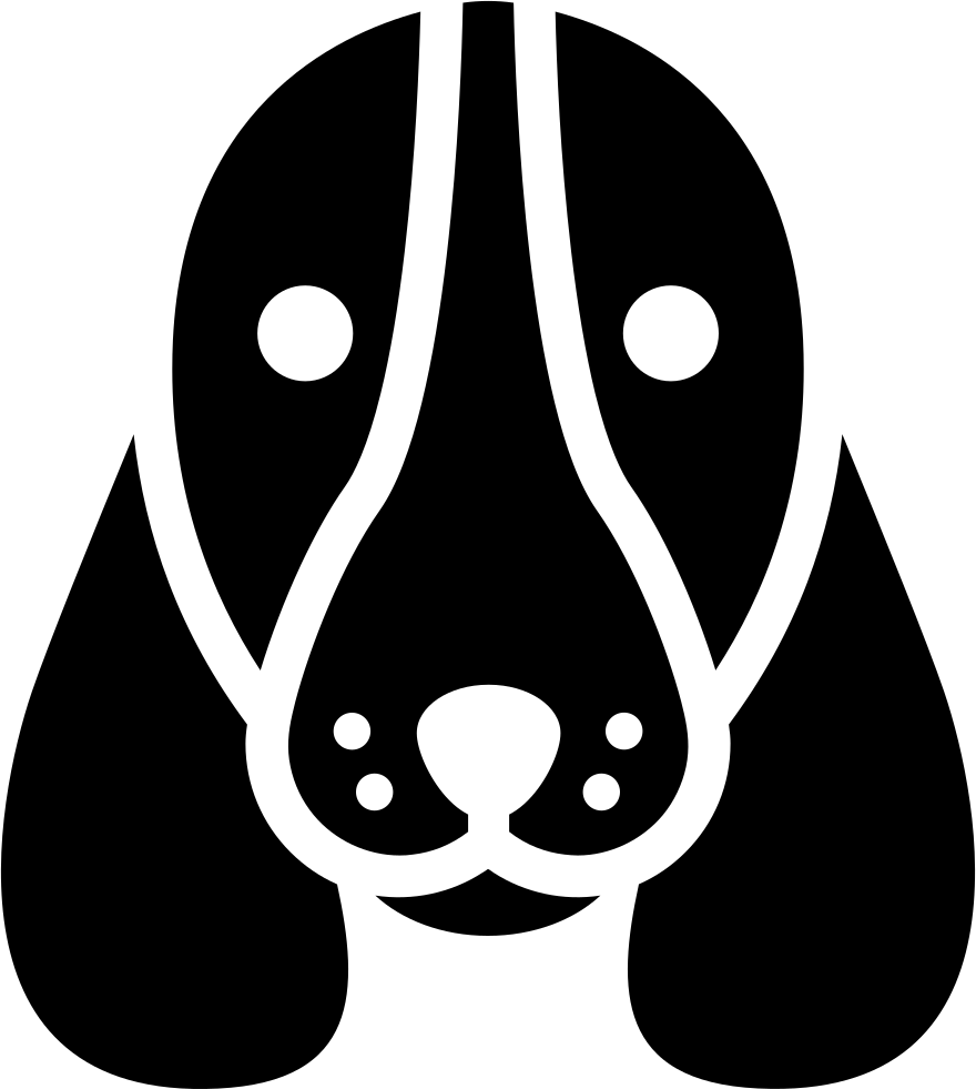 Basset Hound Dog Head Comments - Hound (880x981), Png Download