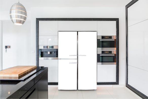 Visualisation - - Modern Expensive Kitchen (585x390), Png Download