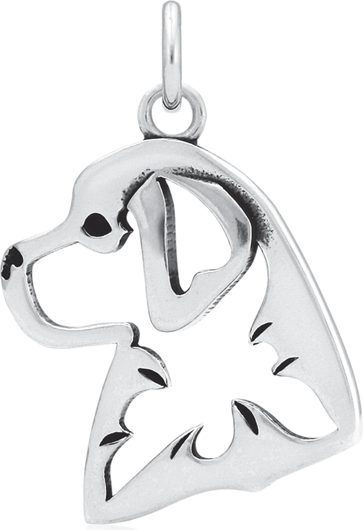 Bernese Mountain Dog - Sterling Silver Bernese Mountain Dog Necklace At Animalden (1200x1749), Png Download