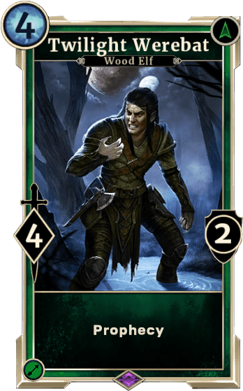 Residentsleeper Rage Archer In 2k18 - Elder Scrolls Legends Werebat (350x580), Png Download