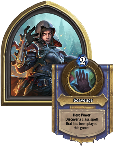 The Houndmaster Started With Mechanics, But With The - Tess Greymane Hearthstone Art (440x542), Png Download