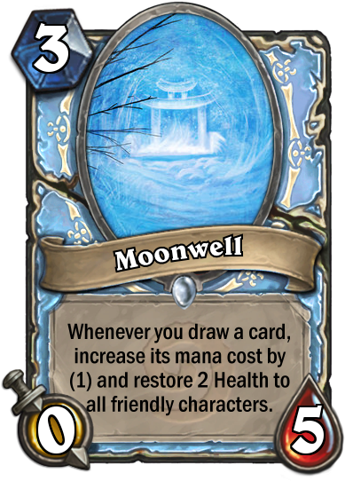 Healing Alternative Of The Shadowfiend - Hearthstone Lady In White (400x543), Png Download