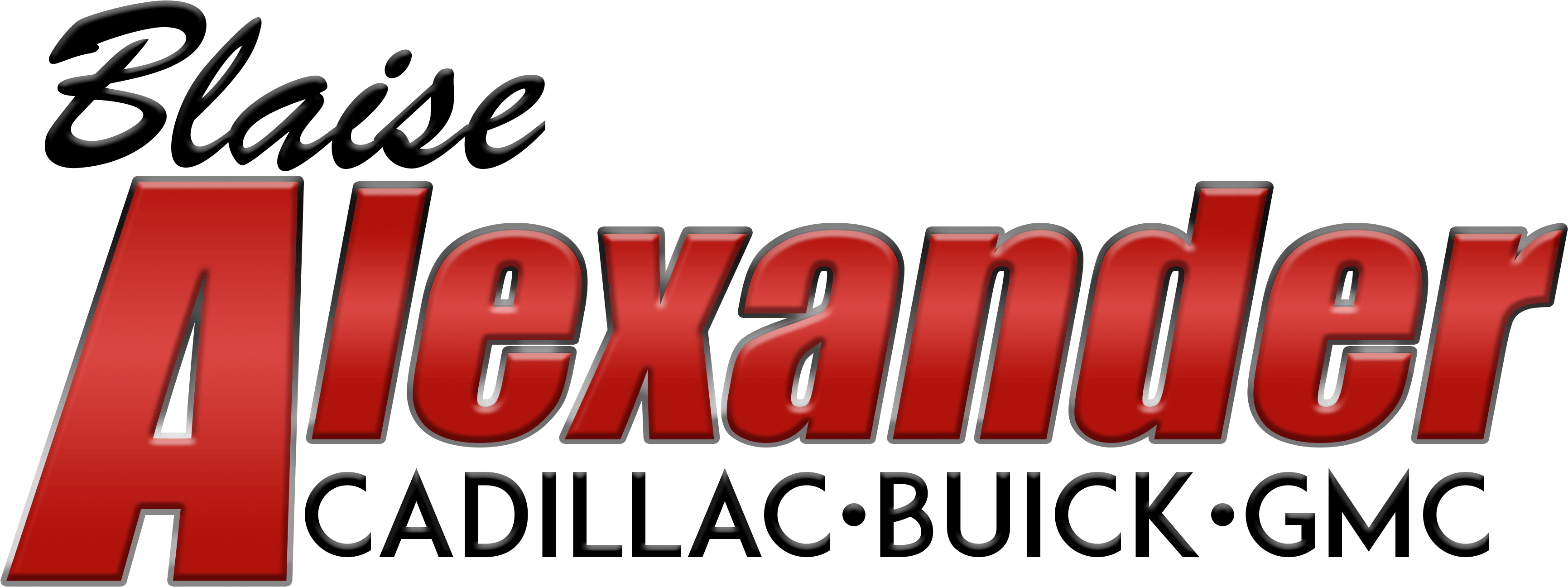 Blaise Alexander Cadillac Buick Gmc Truck - Blaise Alexander Family Dealerships (3461x1800), Png Download