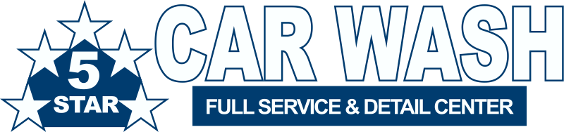 5 Star Car Wash Logo (800x188), Png Download