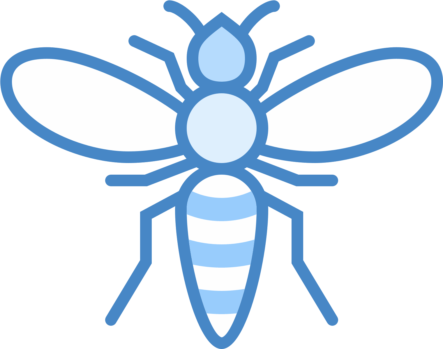 This Is An Image Of A Hornet - Wasp (1600x1600), Png Download