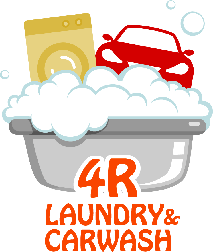 4r Laundry Carwash Logo - Work Present Latin Verve Sounds (744x879), Png Download