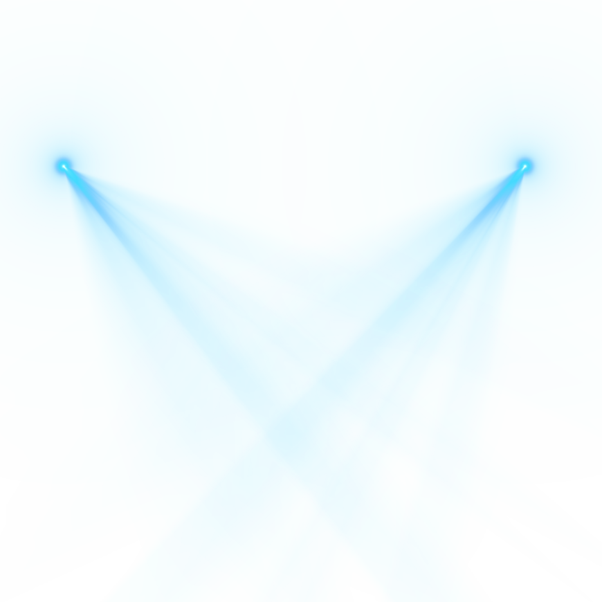 Destellos De Luz Png - Blue (870x870), Png Download