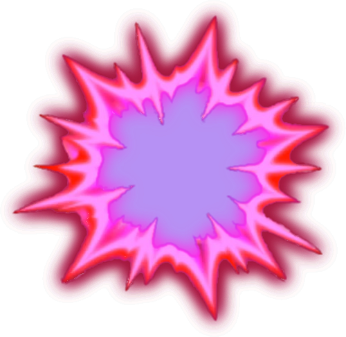 Battle-explosion - Art (500x486), Png Download