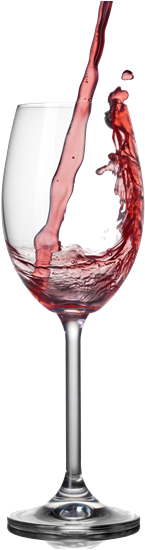 The Manor Room - Splash Wine Glass (367x551), Png Download