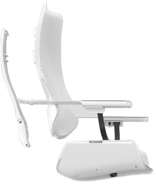 Explosion Model Chair Chair - Office Chair (750x812), Png Download