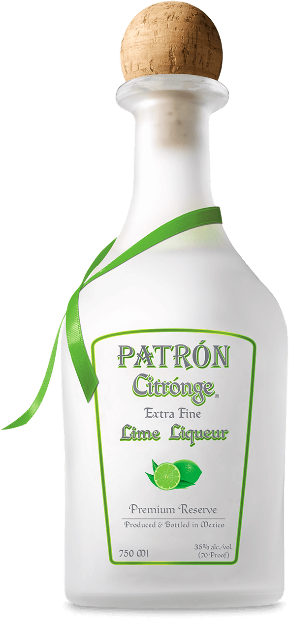 Citrónge Lime - Patron Citronge (709x1267), Png Download