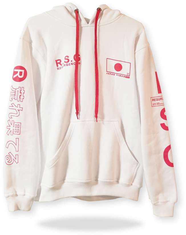 Oni Hooded Sweatshirt (1000x1000), Png Download