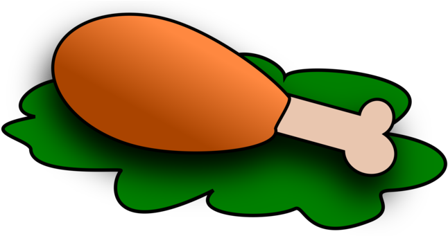 Vector Freeuse Stock Barbecue Fried Nugget As Free - Chicken Food Clipart (680x340), Png Download