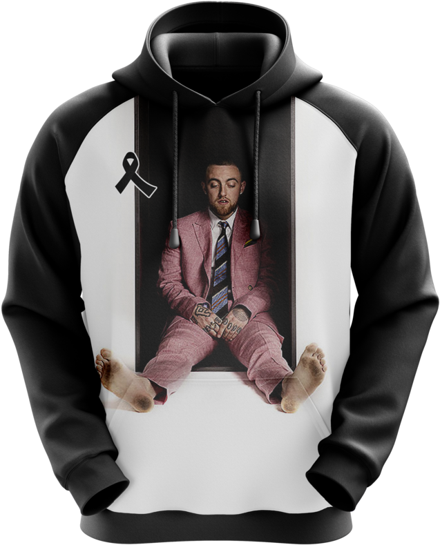Mac Miller Hoodie (1000x1000), Png Download