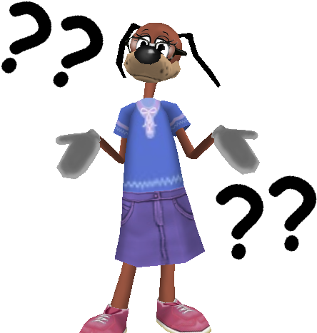 Berry Is Confused - Cartoon (500x500), Png Download