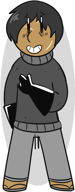 "we Don't Choose Who We Fall In Love With - Cartoon (387x851), Png Download