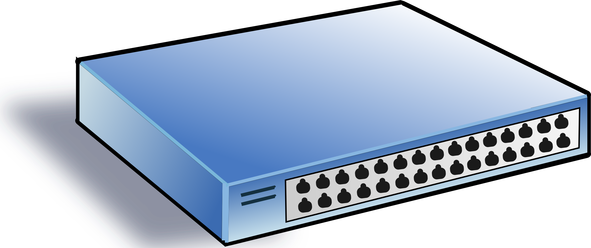 Related Wallpapers - Network Switch Clipart (2400x1010), Png Download