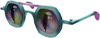 Cat Eye Glasses (420x420), Png Download