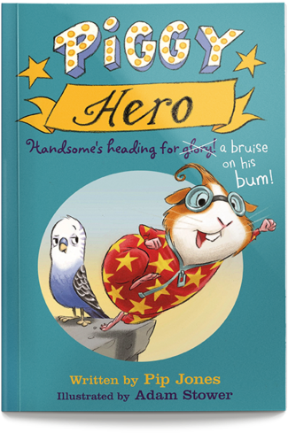 Izzy Gizmo - Piggy Handsome: Guinea Pig Destined For Stardom! (394x558), Png Download