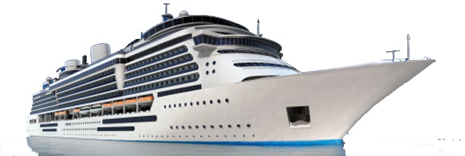 Cruise Ship Vector Png - Cruise Ship Png (653x220), Png Download