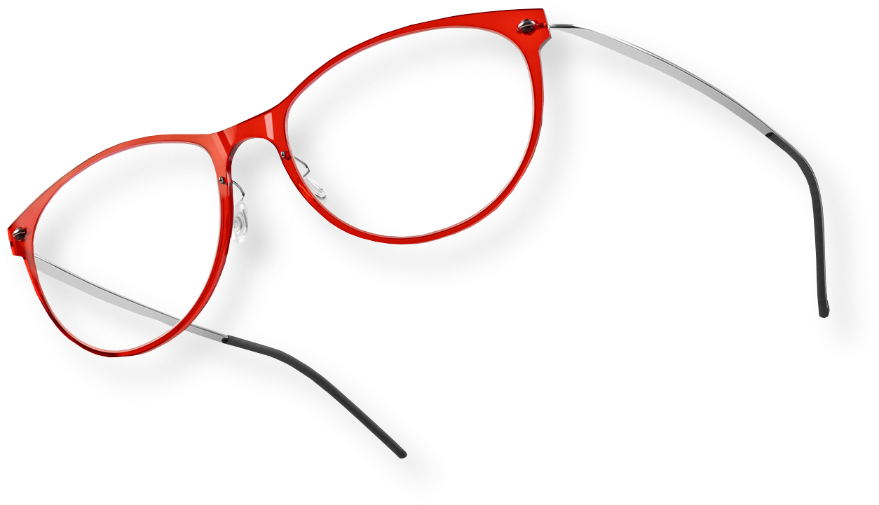 Armacao De Oculos Feminino De Titaniu (1254x721), Png Download