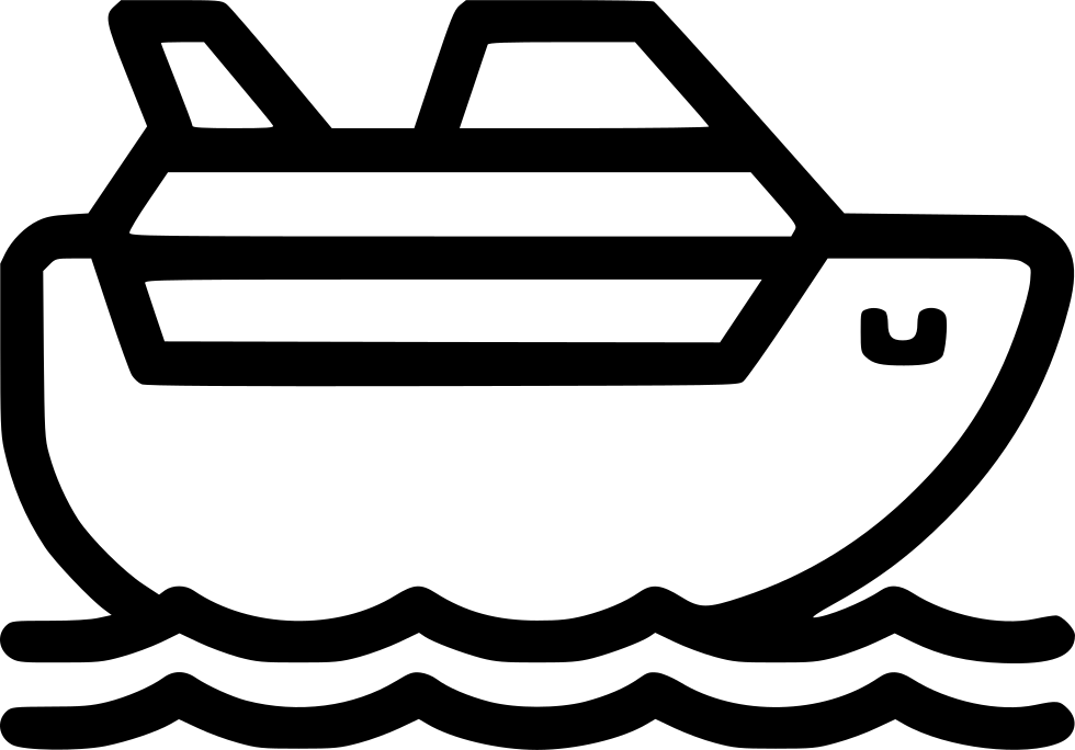 Cruise Ship - - Cruzeiro Icone (980x684), Png Download