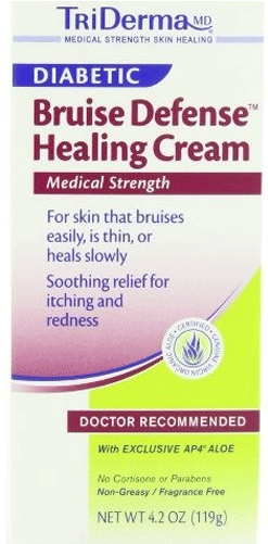 Buy Triderma Diabetic Bruise Defense Healing Cream - Triderma Md Diabetic Bruise Defense Healing Cream, (500x500), Png Download
