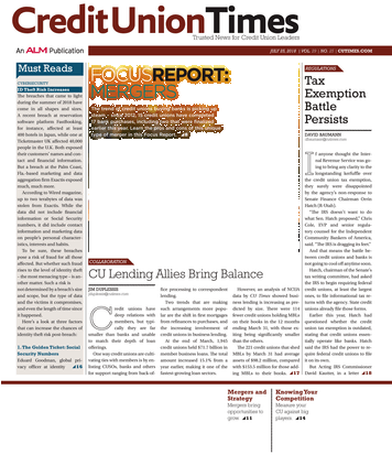 Credit Union Times (355x440), Png Download
