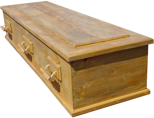 Bespoke Handmade Reclaimed Timber Casket - Wood Coffin Png (529x403), Png Download