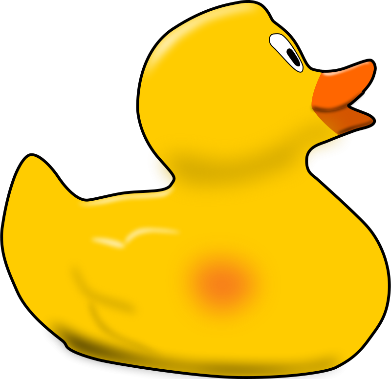 Rubberduck Clipart Png (600x584), Png Download