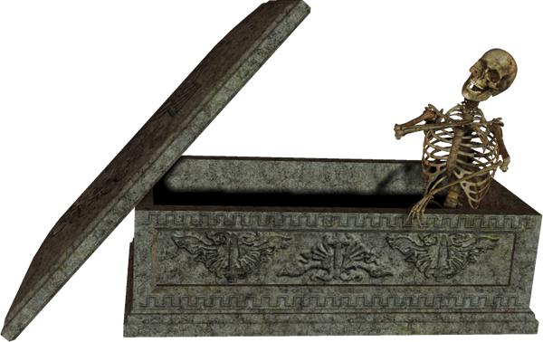 Coffin-025 - Graphics (600x378), Png Download