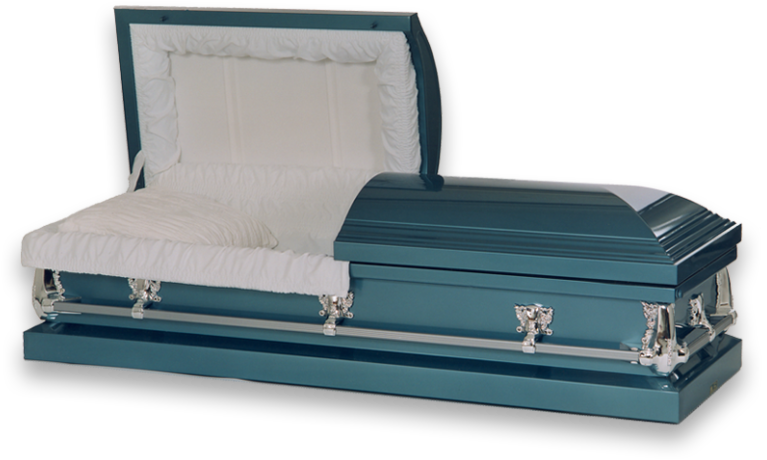 Steel Caskets - Silver (860x559), Png Download