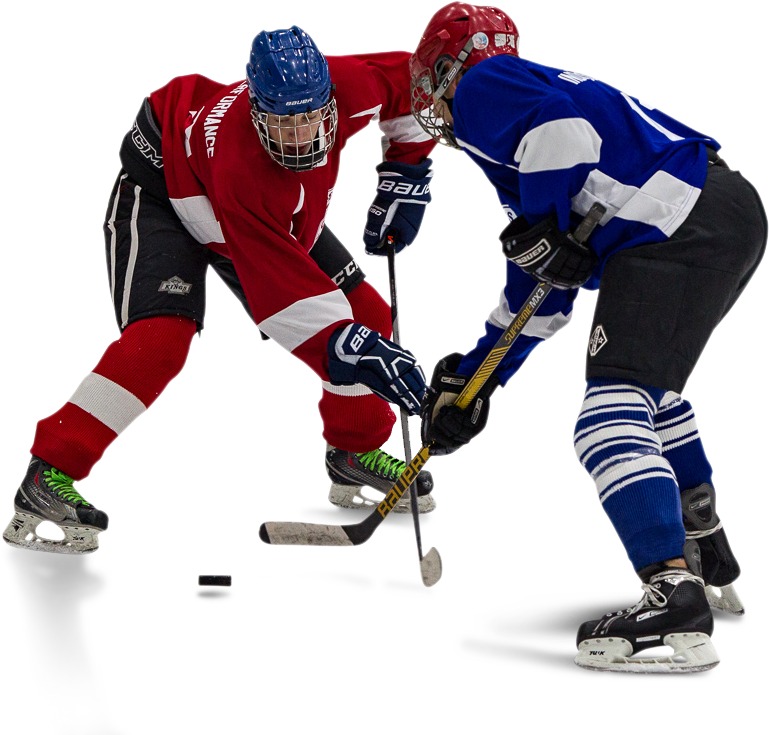 Houseleague-banner1b - Ice Hockey Player Png (833x749), Png Download