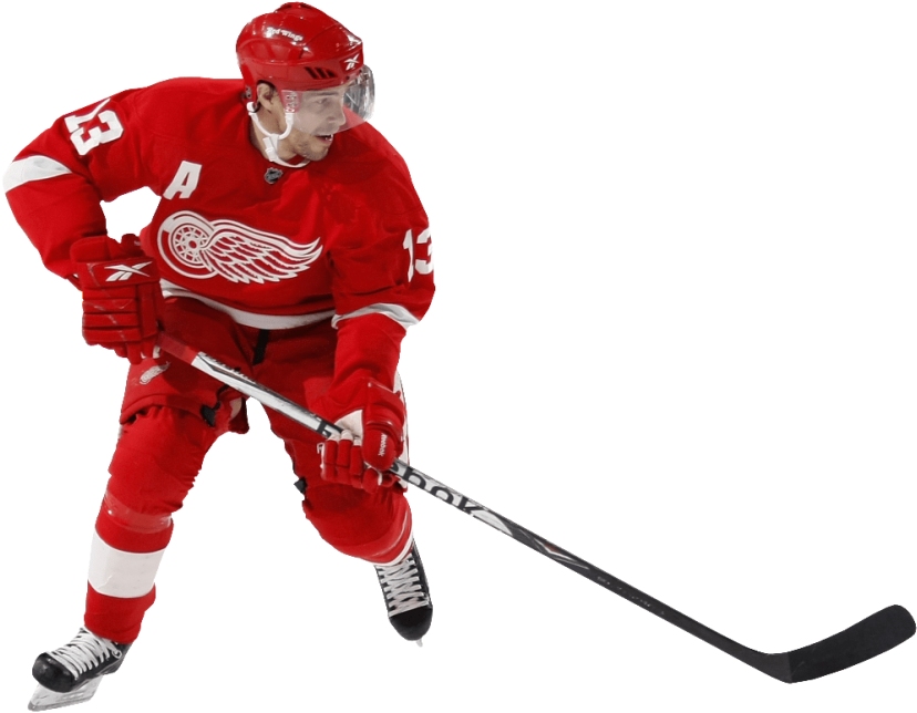 Free Png Hockey Player Png Images Transparent - Portable Network Graphics (850x662), Png Download