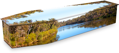 Fresh Water River Expression Coffin - Expressions Coffins (448x300), Png Download