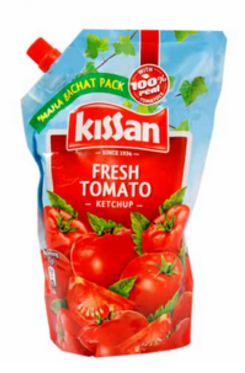 Kissan Fresh Tomato Ketchup Pouch - Kissan Tomato Ketchup Pouch (1200x1200), Png Download