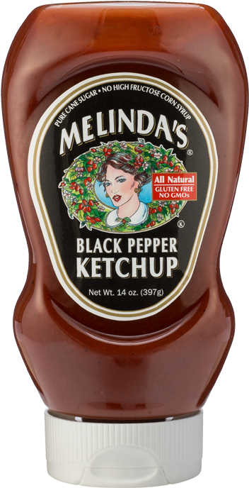 Melindas Black Pepper Ketchup - Melindas Ketchup (700x700), Png Download