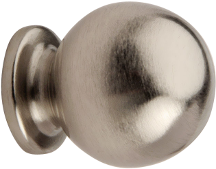 Ball Satin Nickel Cabinet/drawers Wardrobe Kitchen - Drawer Pull (500x550), Png Download