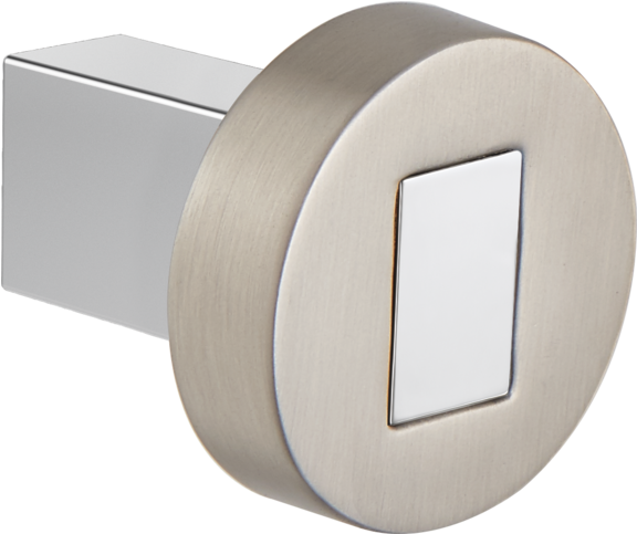 More Images - - Brizo 699235 Litze Drawer Knob Luxe Nickel/polished (600x600), Png Download